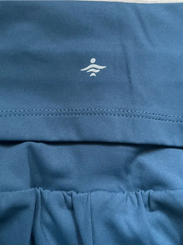 Halara Blue Layered Shorts Size S Run Walk Yoga Pilates Tennis Golf Workout Gym - Image 4
