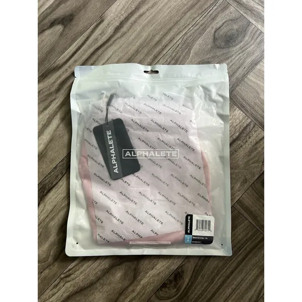 NEW Alphalete Woman’s Varsity Short - Pink ,size Small - Image 2
