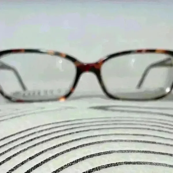 Juicy Couture Adult Eyeglasses Frames Brown Blue Tortoise Gold - Image 5