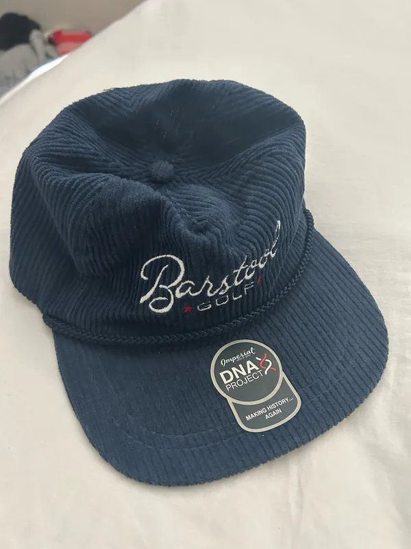 Barstool Golf Hat Blue - Image 2