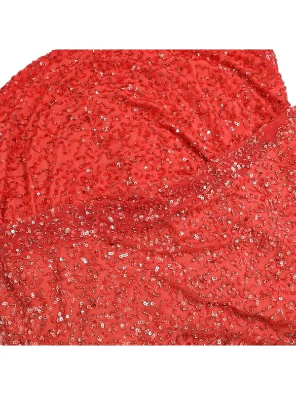 Retrofête Coral Sequin Mini Dress XL NWT - Image 5