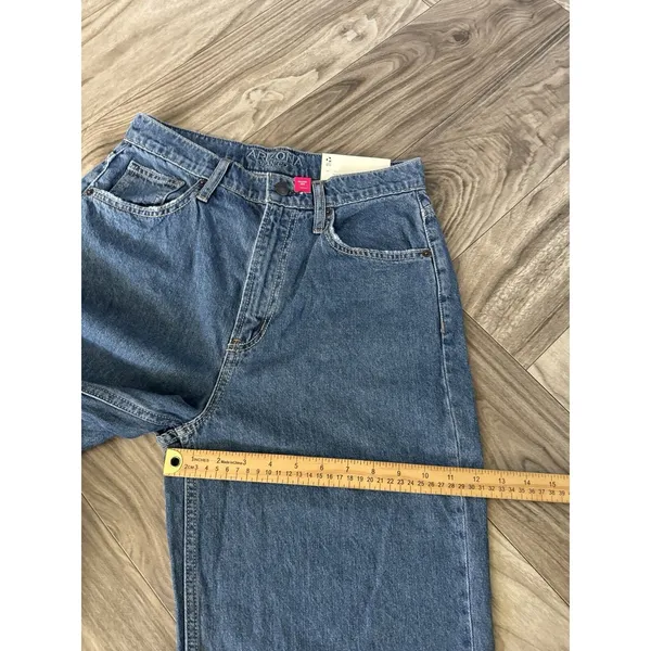 Arizona Jean Co Juniors Balloon Jean Highest Rise Loose Through Hip Thigh Zs 9 - Image 3