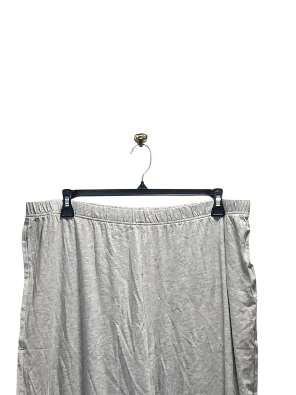 Boutique 2 Piece Lounge/Pajama Set Gray Size XXL NWT Neutral Athleisure Casual - Image 3