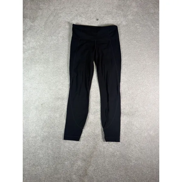 athleta black leggings s cropped capri - Image 2
