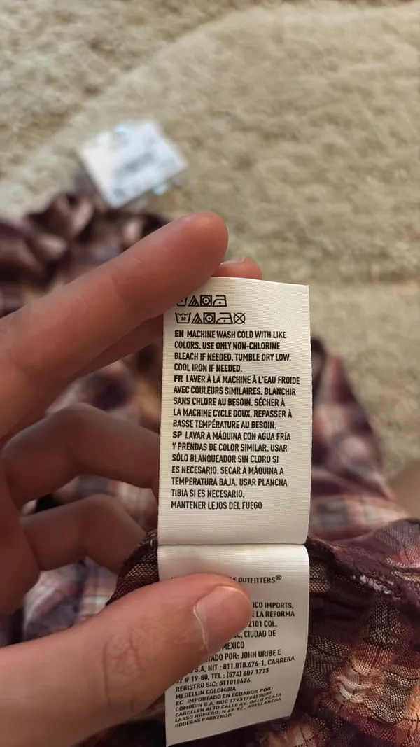 American Eagle Plaid Top - Image 6