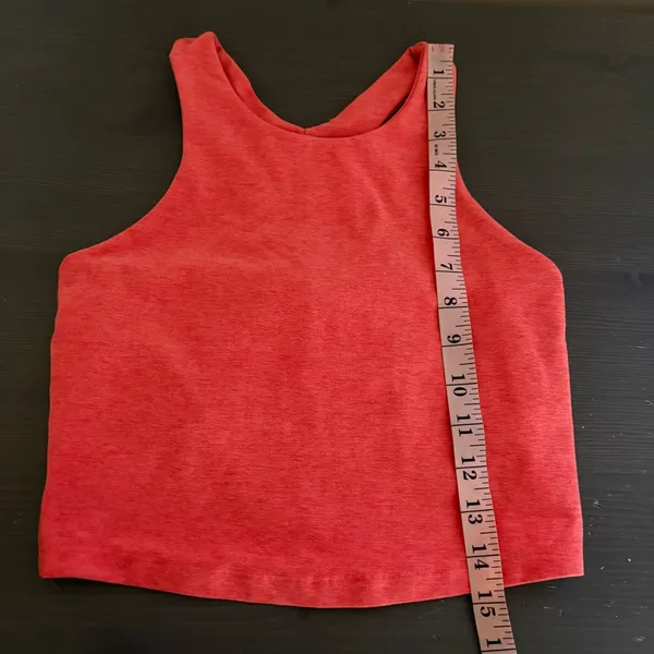 Beyond Yoga Spacedye Focus Cropped Tank in Fresh Coral Size Small - Image 11