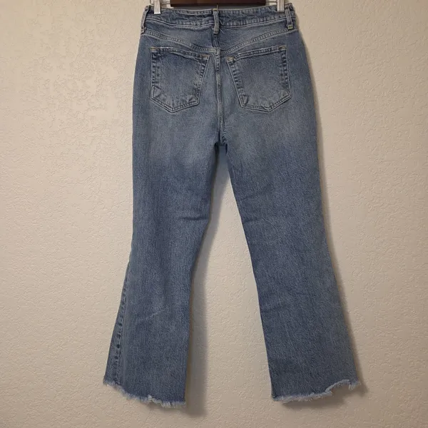 We The Free Stella Kick Flare Button Fly High Rise Jeans Size 28 OB1153168 - Image 2