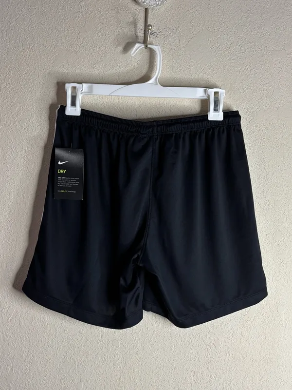 Nike League Knit black White shorts 725956 size medium NWT - Image 2