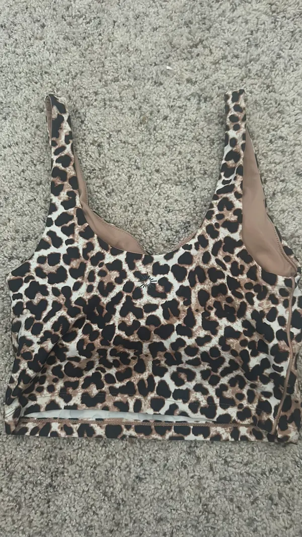small aerie offline cheetah print tank top - Image 3