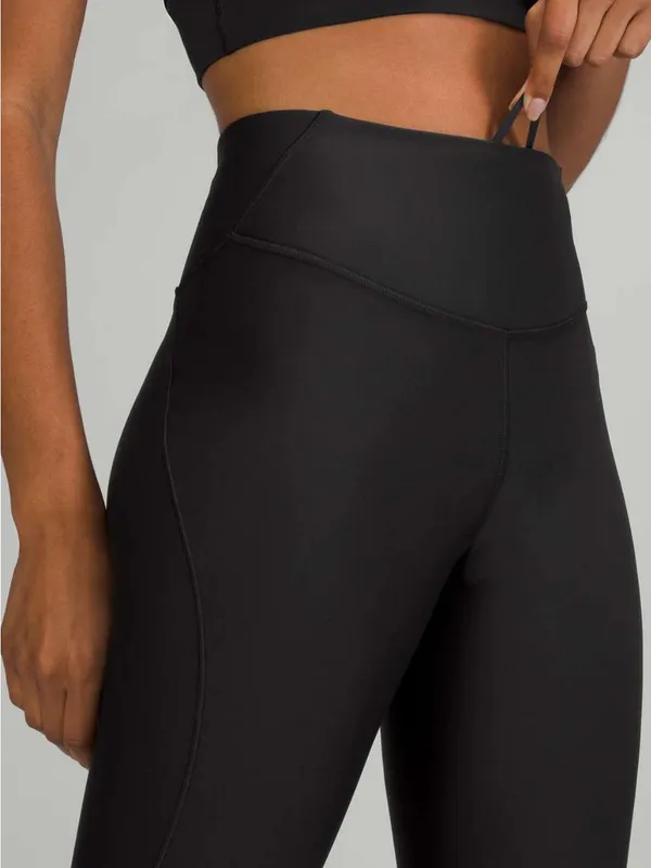 NEW NWT Lululemon Black Base Pace High-Rise Leggings size 8 - Image 2