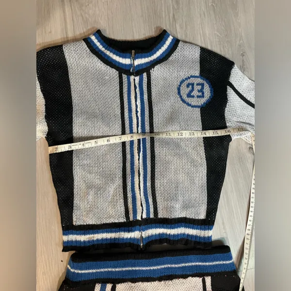 Hi Speed‎ Sweater Skirt Set size (L) Blue/combo - Image 7