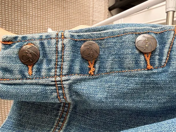 Women’s Casual Denim Jacket Blazer Size 26/28 Jean Jacket Vintage Streetstyle - Image 7