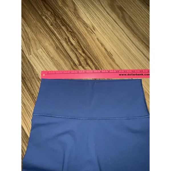 Aerie Chill Play Move Sz Large L Capri Leggings Blue High‎ Waisted - Image 6