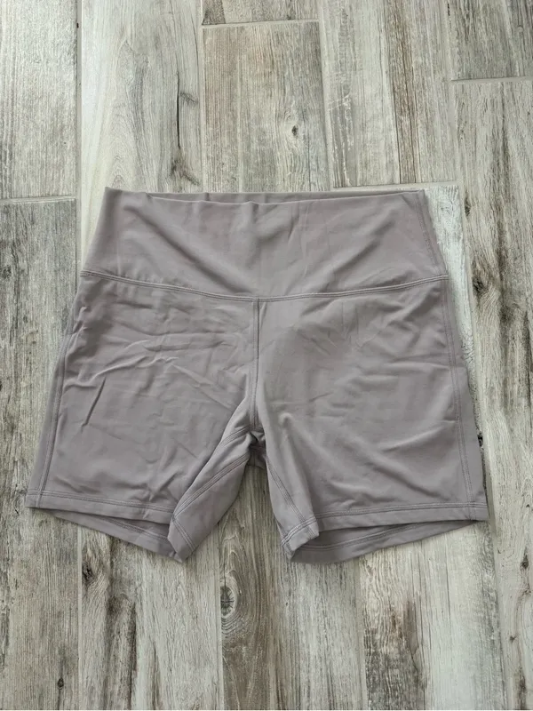 Lululemon Align High-Rise Short 6" Mauve Grey Size 14 NWOT - Image 6