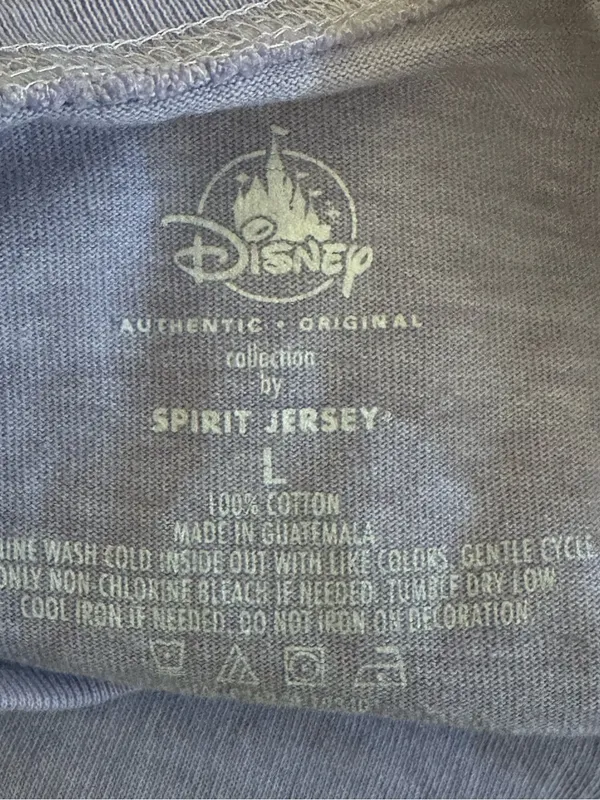 Disney Parks Disneyland Resort Spirit Jersey Lavender Glitter Size Large - Image 10