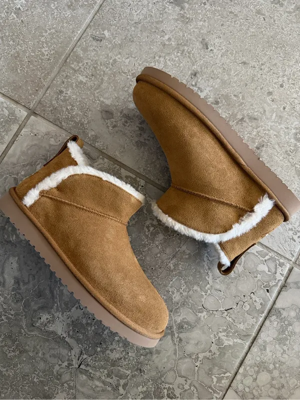 Koolaburra by UGG Koola Ultra Mini Platform Chestnut Bootie, Size 8, NWT - Image 14