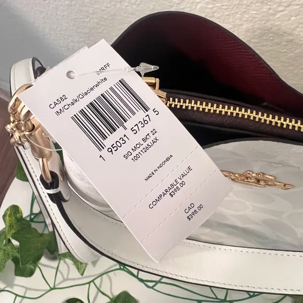 coach Mollie Bucket Bag 22 In Signature Canvas CA582 - Image 7