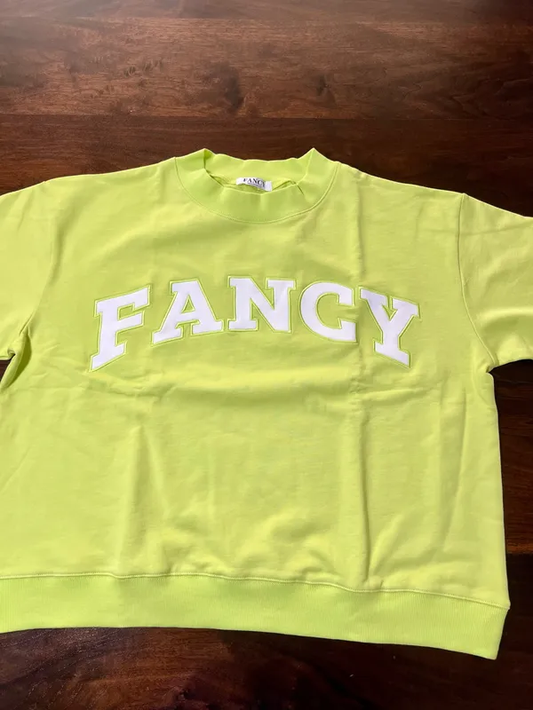 Fancy set lime green mockneck Size L - Image 2