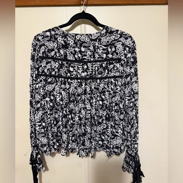 REBECCA MINKOFF Floral blouse Women’s S - Image 14