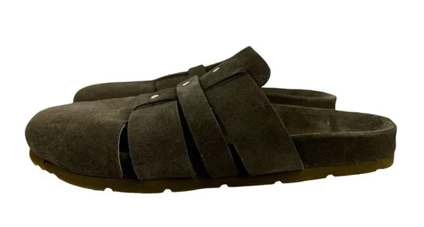 Free People Mule Clogs Sunday Season Khaki Green Slip On Women’s 36 USA 6 - Image 14