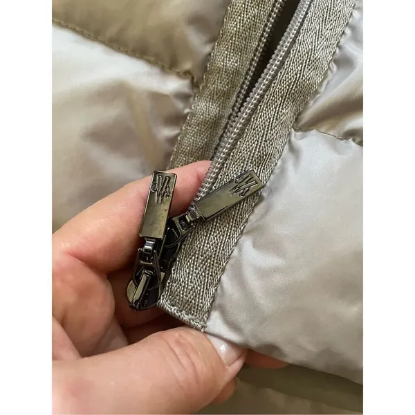 Moncler down  grey jacket for women size 02.(M) - Image 9