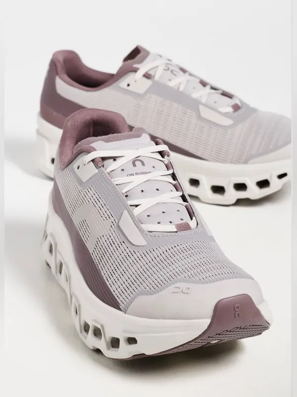 On Cloudmonster Void Sneakers Fog/Pearl Purple Size 9.5 - Image 4
