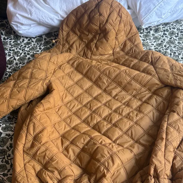 Madewell KQuilted Hooded Jacket - Tan - Image 2