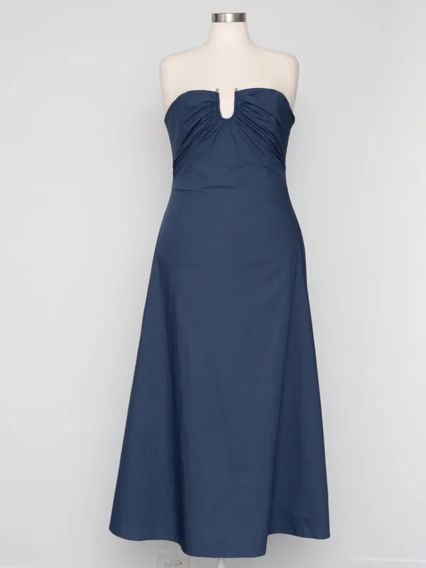 Bardot - Lora‎ Strapless Cotton Poplin Maxi Dress - Image 2