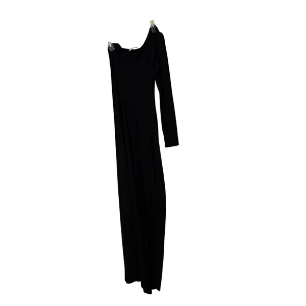 Reformation Black Nostra One Shoulder Slit Maxi Dress Size Large - Image 5