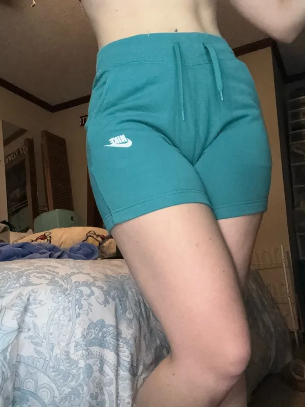 Teal Nike Shorts - Image 2