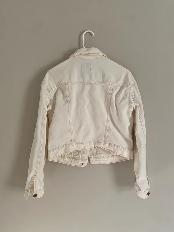 Old Navy White Denim Jacket - Image 2