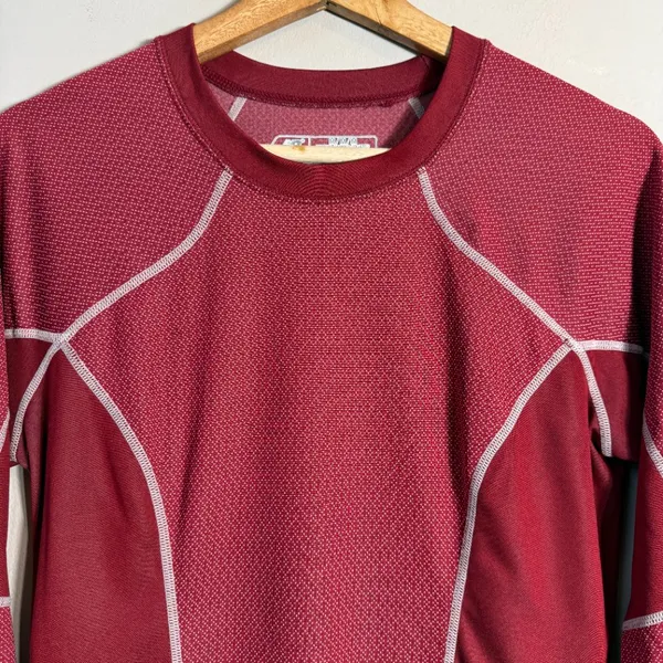 New Balance Biocool Long Sleeve Shirt Women's Medium Red Active Running Workout - Image 6