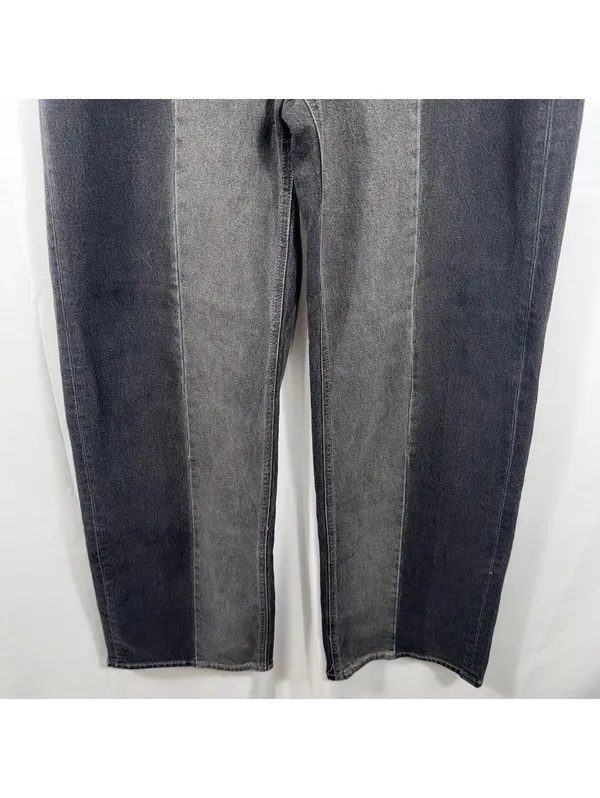 Old Navy Sky-Hi Wide Leg Jeans Women’s Size 10 Tall Black Wash - Image 3
