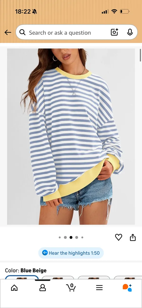 Amazon Striped Top - Image 5