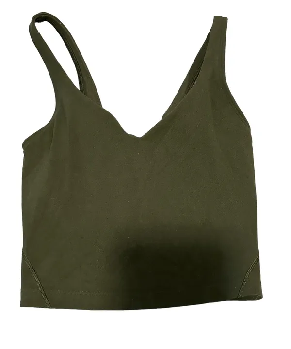 Lululemon Olive Green  Align Bra - Image 2