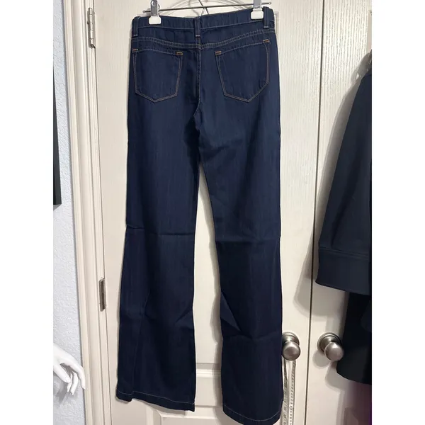 J Brand Malik Wide Leg Jeans Dark Wash Denim Minimalist Capsule Retro Chic - Image 3
