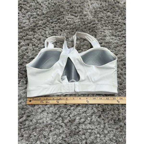 Brooks Sports Bra Women's Size 34F White Running Exercise Training High Support - Image 11