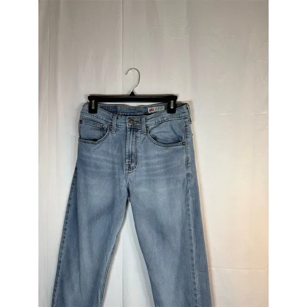 Wrangler Jeans Women’s Slim Straight Light Wash Blue 5-Pocket Inseam 32"" - Image 2