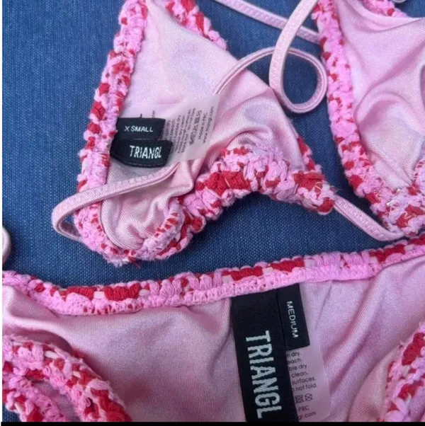 Triangl crochet bikini - Image 6