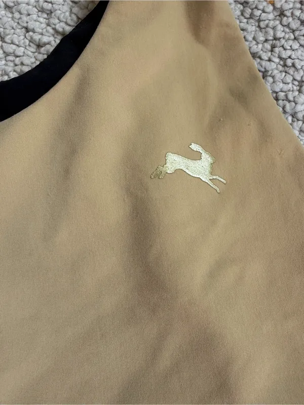 Tracksmith Turnover crop top size medium Tan - Image 2