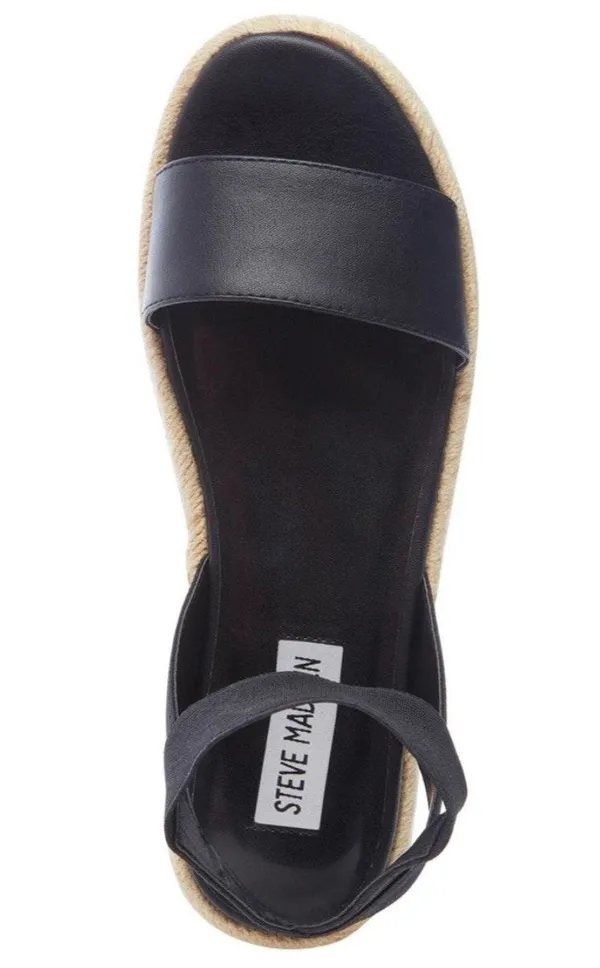 Kylee Black Espadrille Platform - Image 3