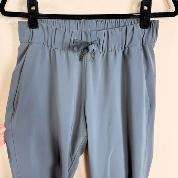 Lululemon On the Fly 7/8 Pant Blue Gray Luxtreme Jogger W5AH0S Size 4 - Image 3