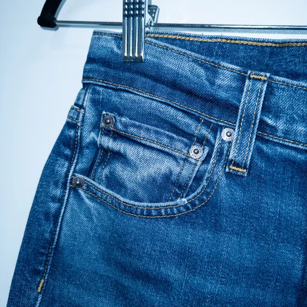 Edwin Anthropologie Bengal Blue Marli Wide Leg Ankle Jeans Size 24 NWT - Image 4