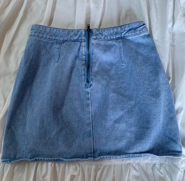 Kendall + Kylie Denim Zipper Skirt - Image 2