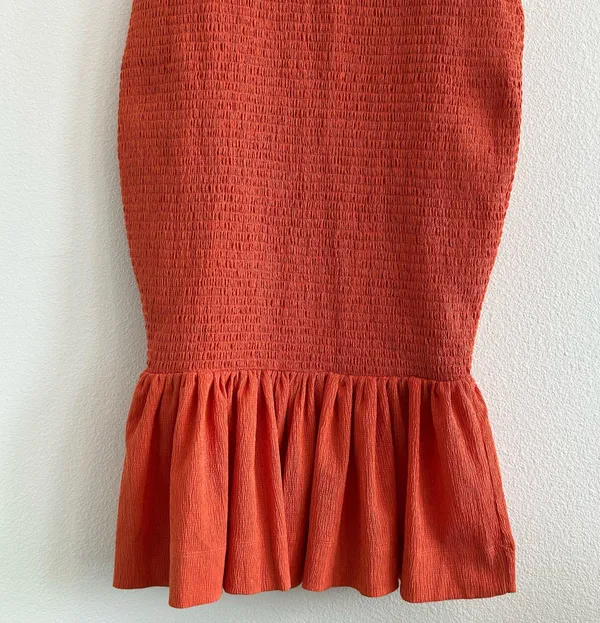 Anthropologie Sleeveless Mock-Neck Textured Midi Dress - Image 4