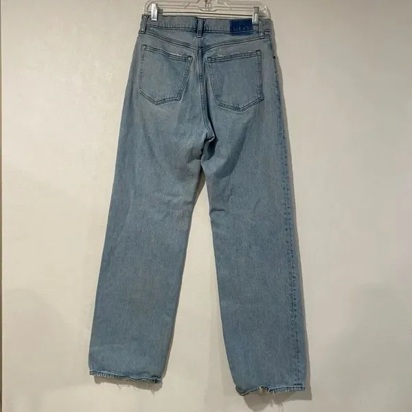 Abercrombie 90s Relaxed Jean High Rise Light Wash Size 29 Regular - Image 3