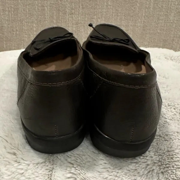 Clarks COLLECTION Shoes Soft Cushion Brown Slip-On Womens Size 9.5M - Image 3