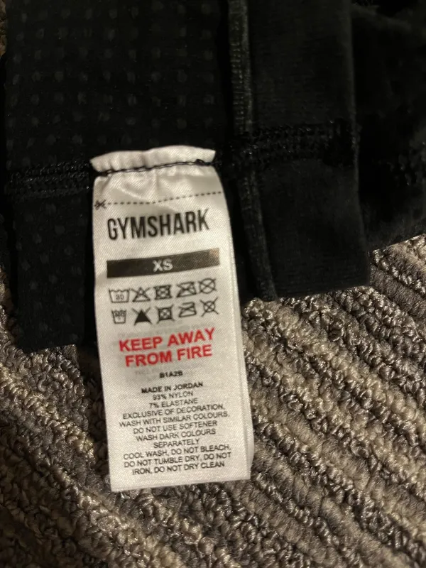 Gymshark Leggings Adapt Seamless Marl Black Grey - Image 3