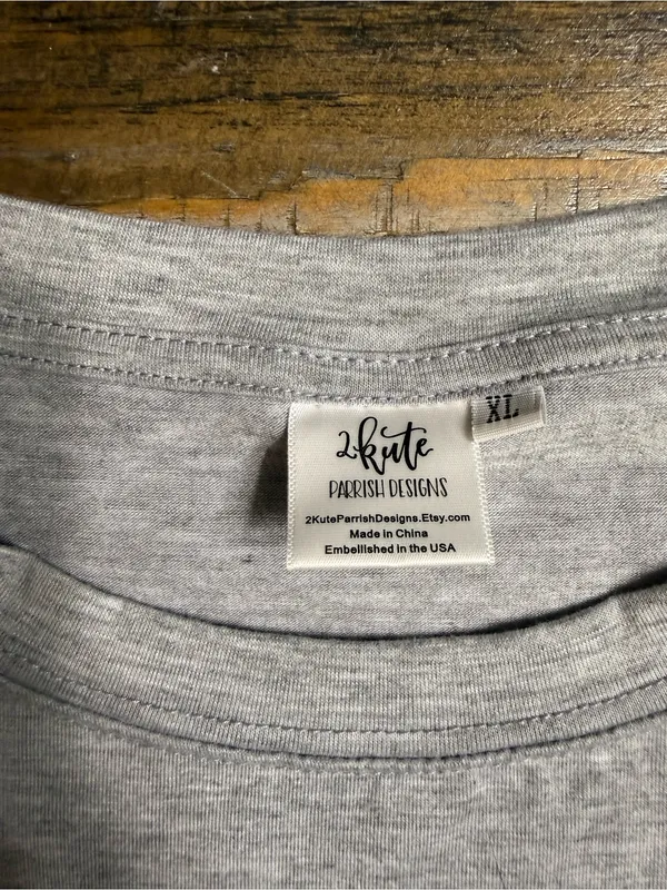 Let's Go Eagles Grey Graphic Tee - Women's Short Sleeve - Image 2