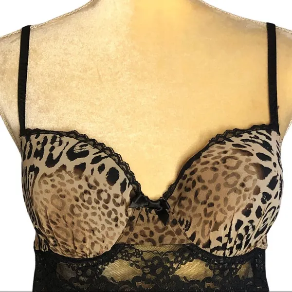 Apt 9 cute animal print sheer nighty - Image 3